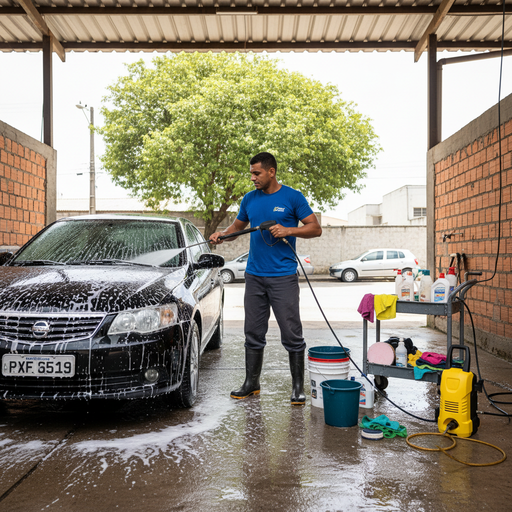 Curso de 🚗 Lavador de Carros — categoria Ganhe Dinheiro Rápido