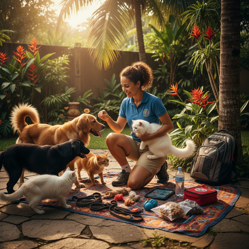 Curso de Cuidador de Animais (Pet Sitter) — categoria Saúde