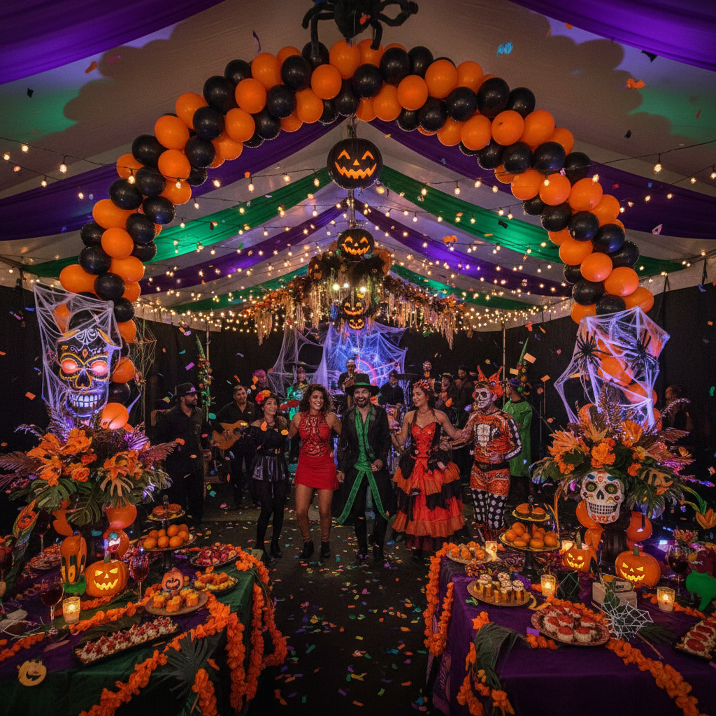 Curso de 🎭 Eventos Temáticos de Halloween — categoria Datas Sazonais