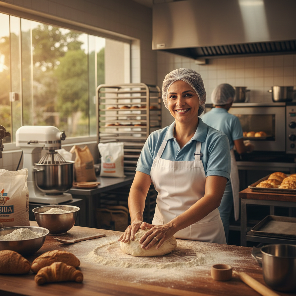 Curso de Auxiliar de Padaria — categoria Alimentação