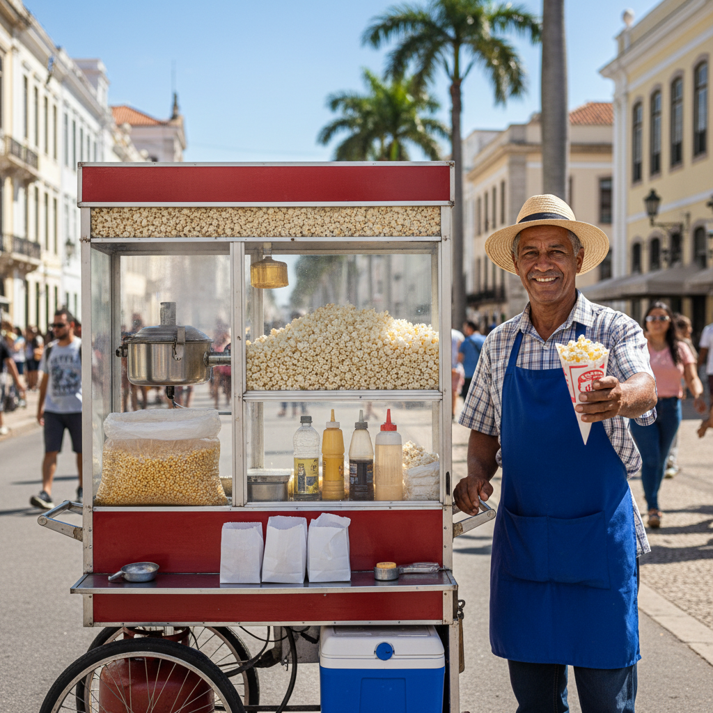 Curso de 🍿 Vendedor de Pipoca — categoria Ganhe Dinheiro Rápido