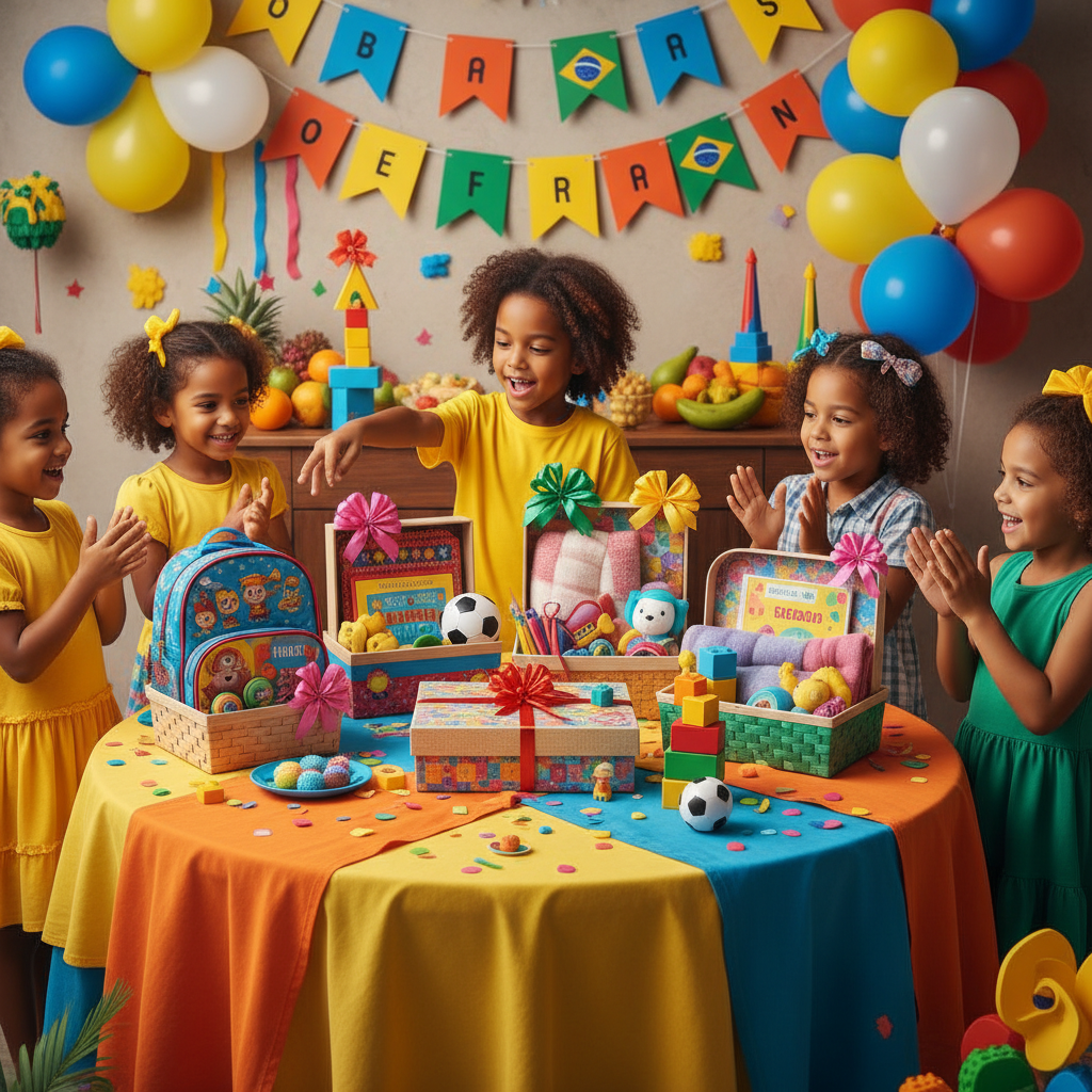 Curso de 🎁 Kits Infantis para Presente — categoria Datas Sazonais