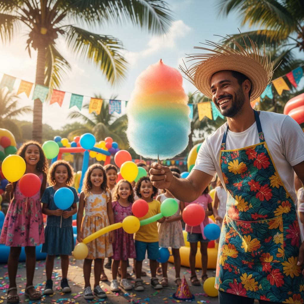 Curso de 🍬 Algodão Doce para Eventos Infantis — categoria Datas Sazonais
