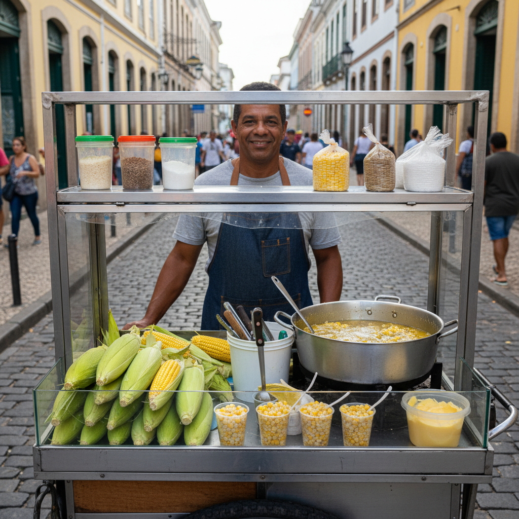 Curso de 🌽 Vendedor de Milho Verde — categoria Ganhe Dinheiro Rápido