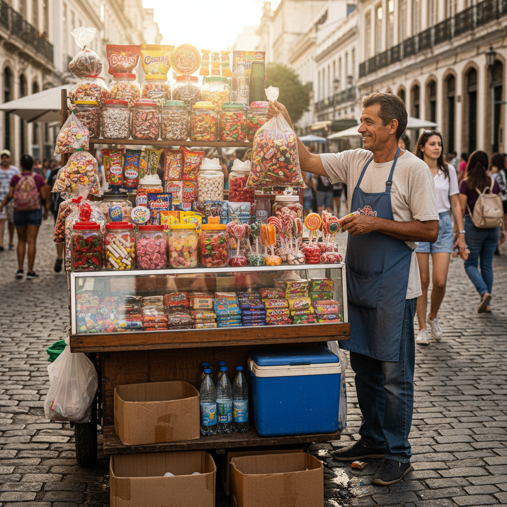 Curso de 🍬 Vendedor de Balas — categoria Ganhe Dinheiro Rápido