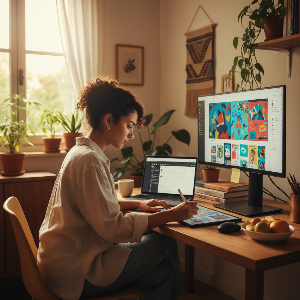 Curso de Criação de Artes para Redes Sociais — categoria Renda Extra