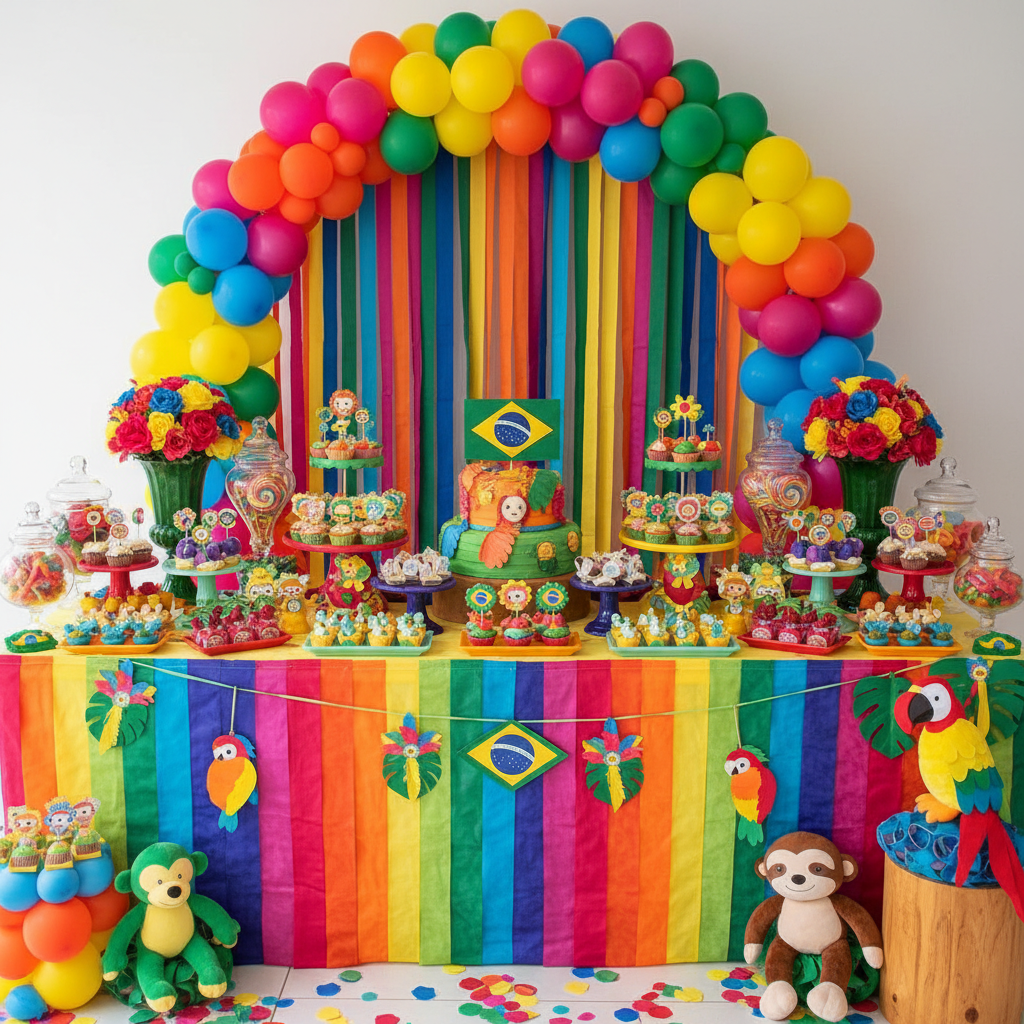 Curso de 🎀 Decoração para Festas Infantis — categoria Datas Sazonais