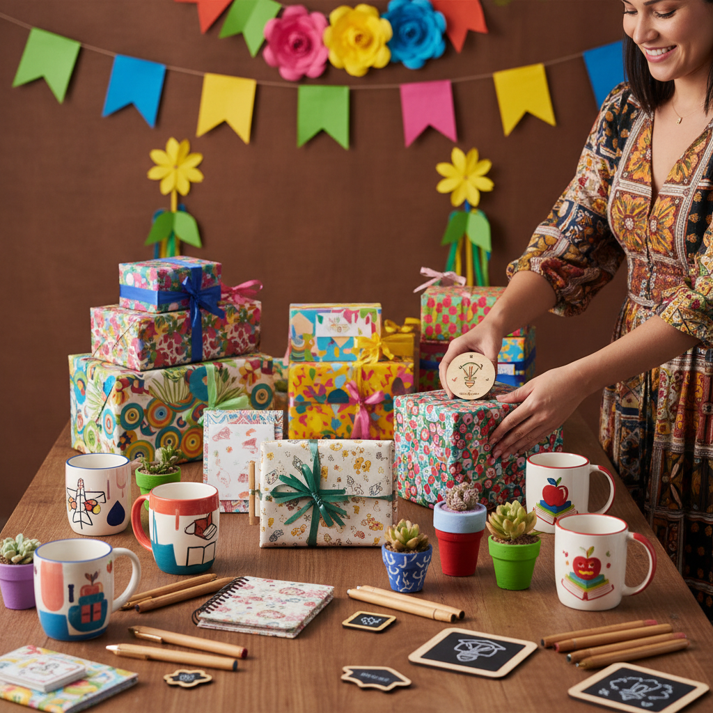 Curso de 🎁 Lembranças Personalizadas para Professores — categoria Datas Sazonais