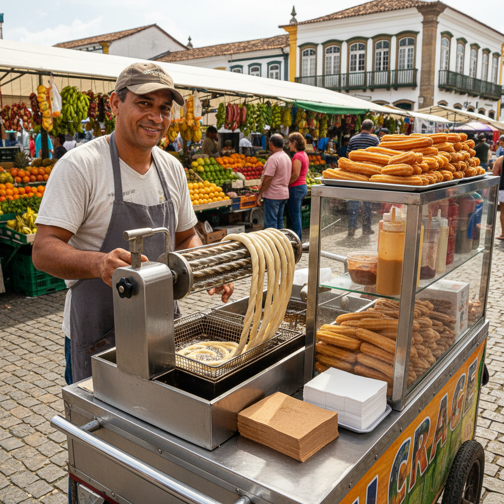 Curso de 🌀 Vendedor de Churros — categoria Ganhe Dinheiro Rápido