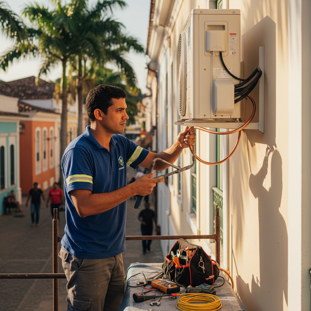 Curso de Instalador de Ar-Condicionado — categoria Construção Civil
