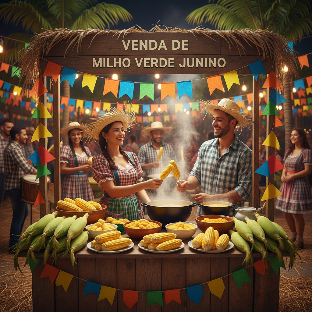 Curso de 🌽 Venda de Milho Verde Junino — categoria Datas Sazonais